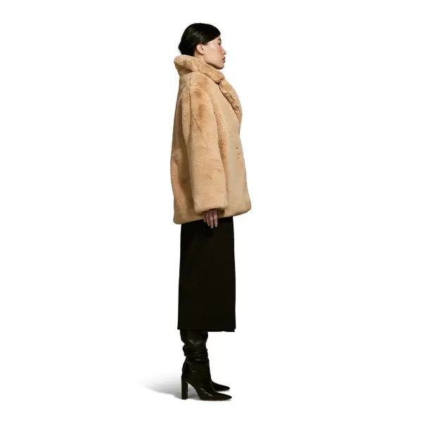faux fur coat