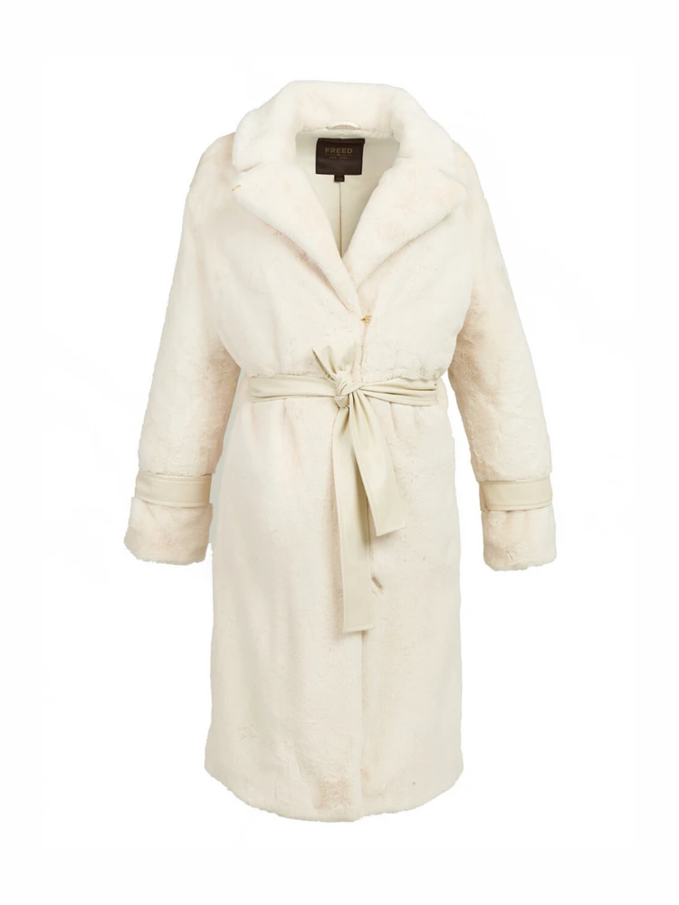Freed-Violet-Cream-Faux-Fur-Coat faux fur