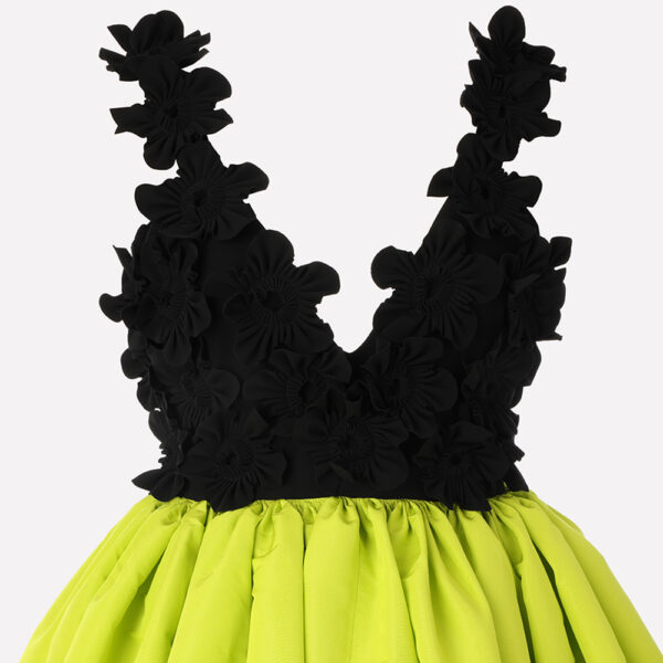 Greta Constantine Green La Moine Neon Gown