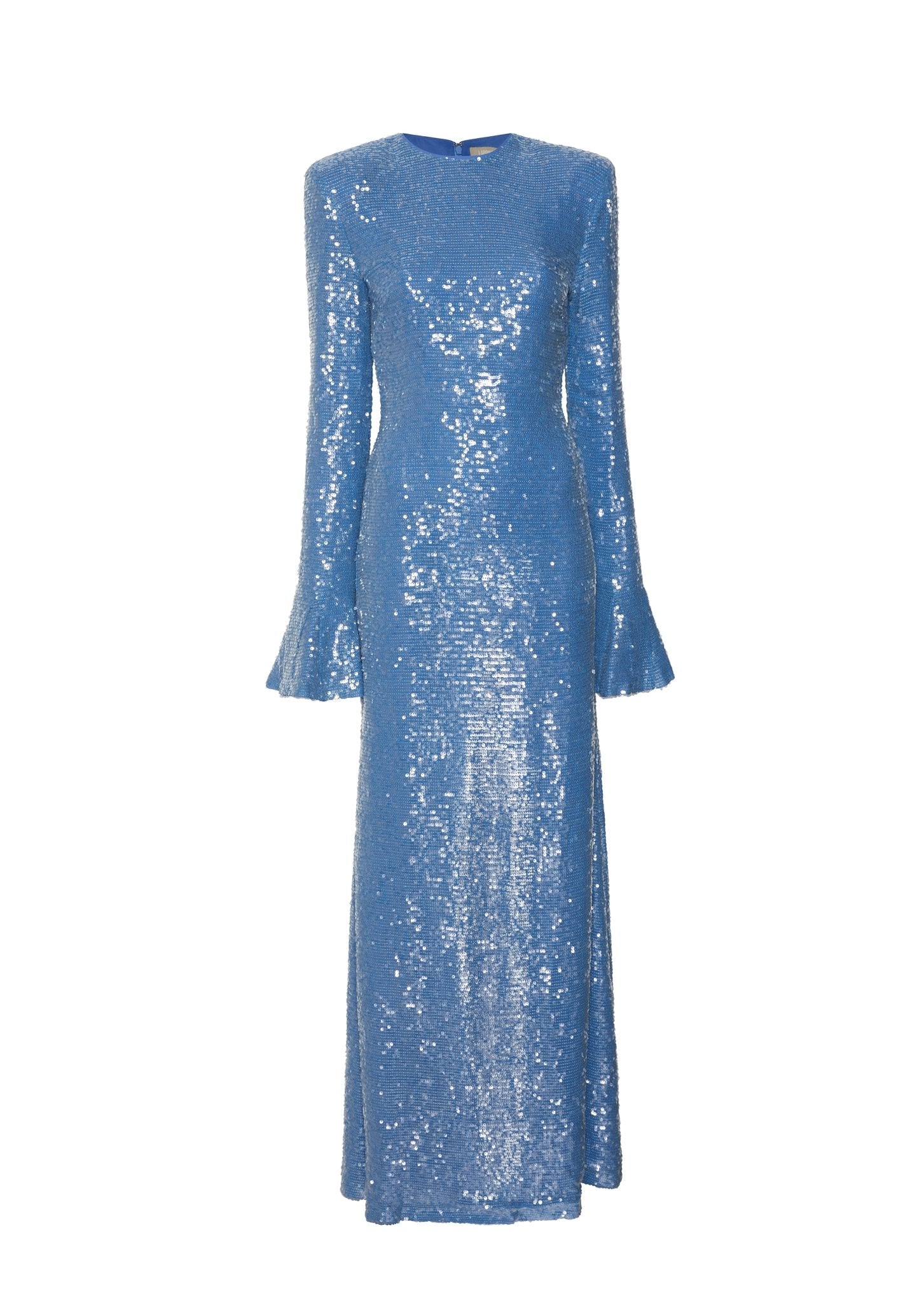 Lapointe Sequin Flare Sleeve Dress