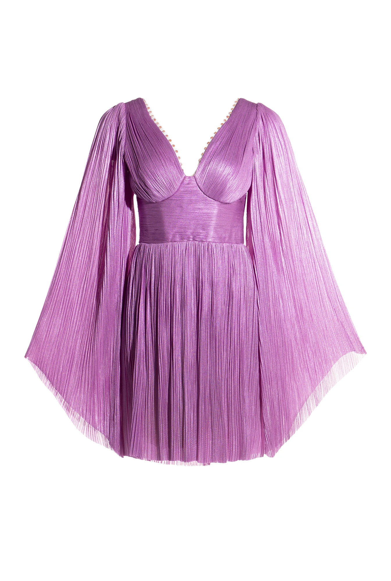 Maria-Lucia-Hohan-Alma-Flared-Sleeve-Style-Mini-Dress Maria Lucia Hohan gown