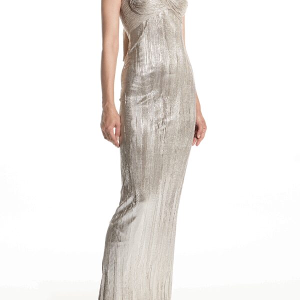 Maria Lucia Hohan Keira Weetheart Corset Bodice Maxi Dress