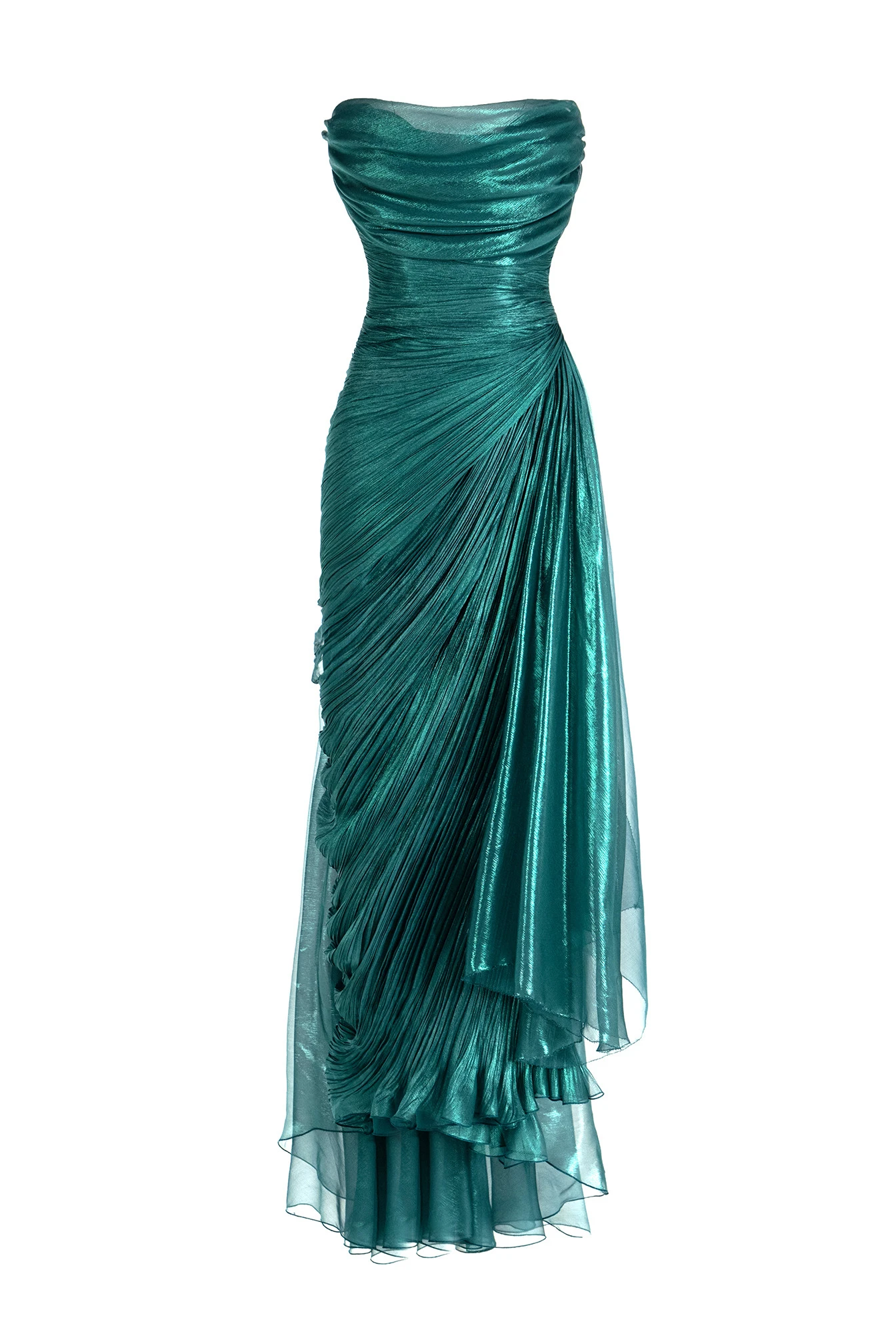 Maria-Lucia-Hohan-Luise-Symmetrically-Draped-Midi-Dress Maria Lucia Hohan gown