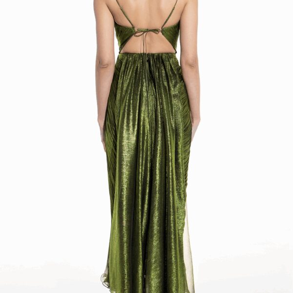 Maria Lucia Hohan Regina Spaghetti Straps Maxi Dress