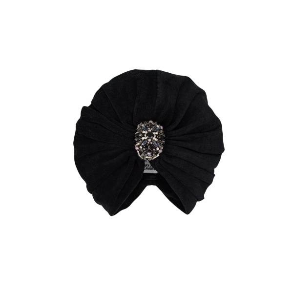 Mary Jane Claverol Souk Black  viscose turban