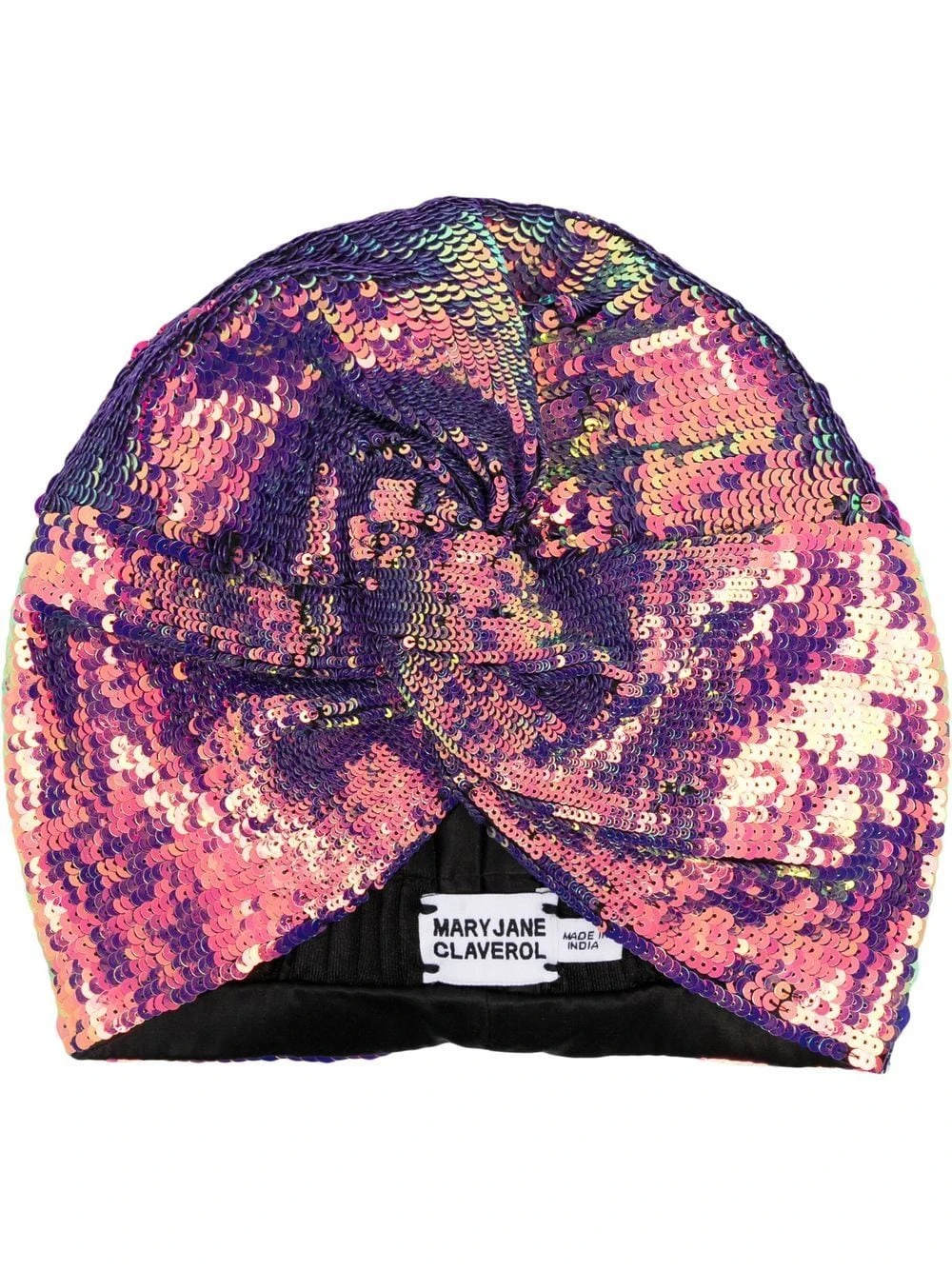 Maryjane-Claverol-twisted-sequin-headwrap-turban Maryjane Claverol turban