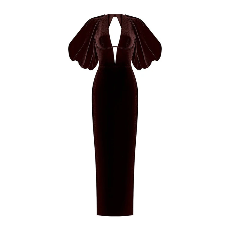 Rasario Cropped Feather-Trimmed Crepe Top