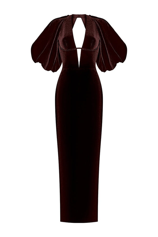 Rasario Cropped Feather-Trimmed Crepe Top
