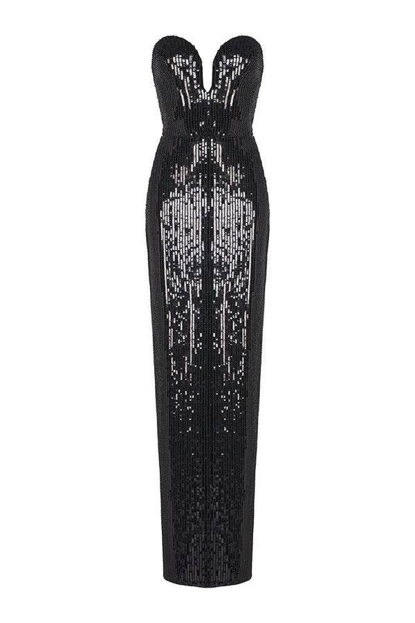 Rasario-Satin-Mini-Dress-With-A-Voluminous-Skirt-And-Bow Rasario