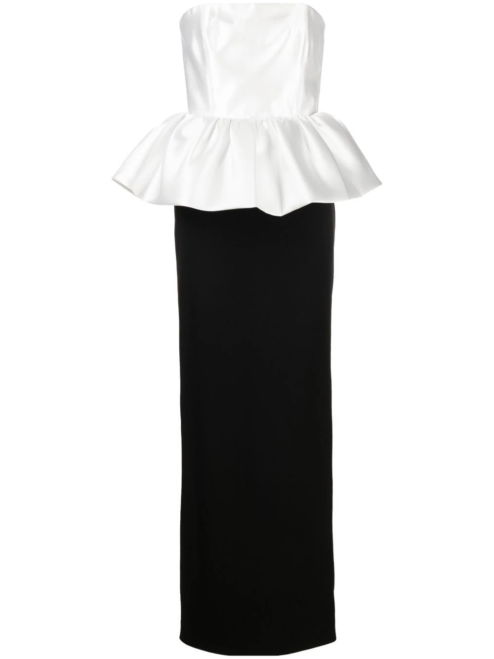 Solace-London-Maddison-strapless-dress Solace London Black Maddison strapless dress