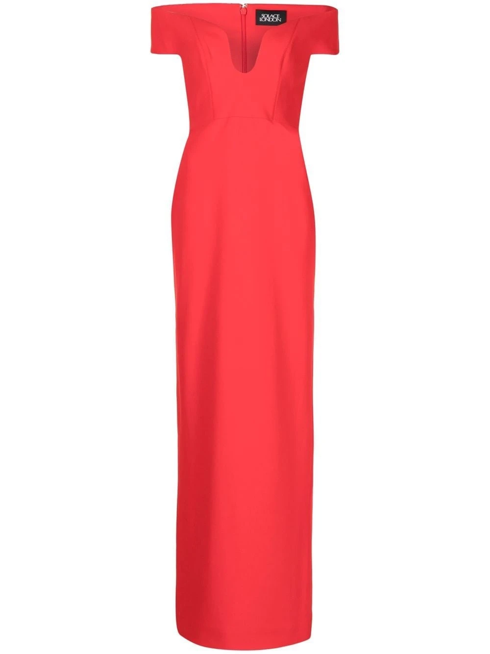 Solace-London-The-Marlowe-maxi-dress Solace London Red The Marlowe maxi dress