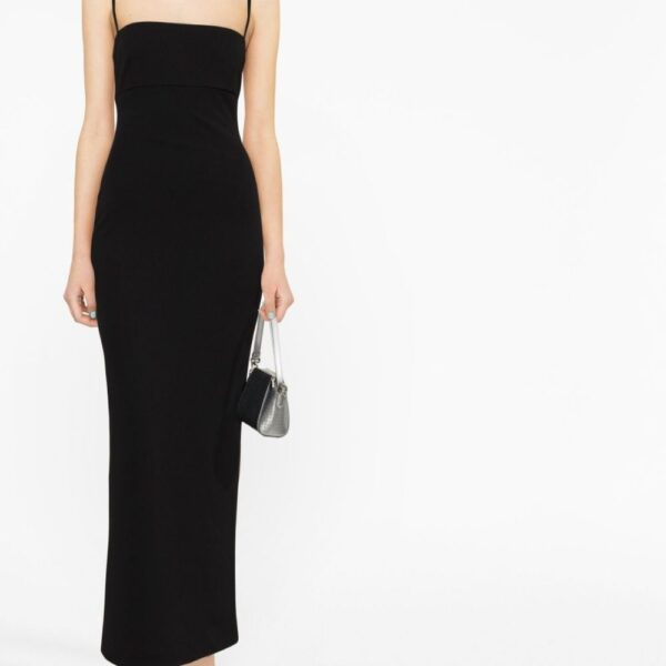 Solace London Black The Riley maxi dress