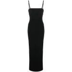 Solace London Black The Riley maxi dress
