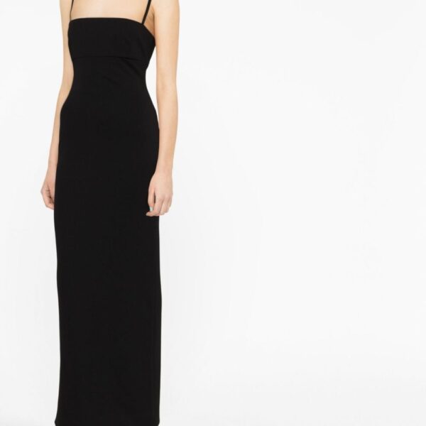 Solace London Black The Riley maxi dress