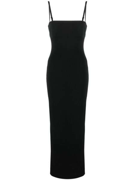 Solace London Black The Riley maxi dress