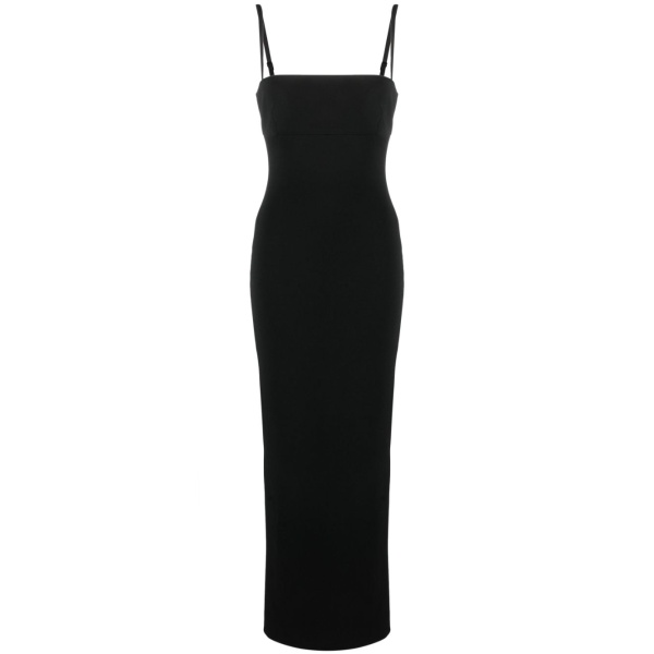 Solace London Black The Riley maxi dress