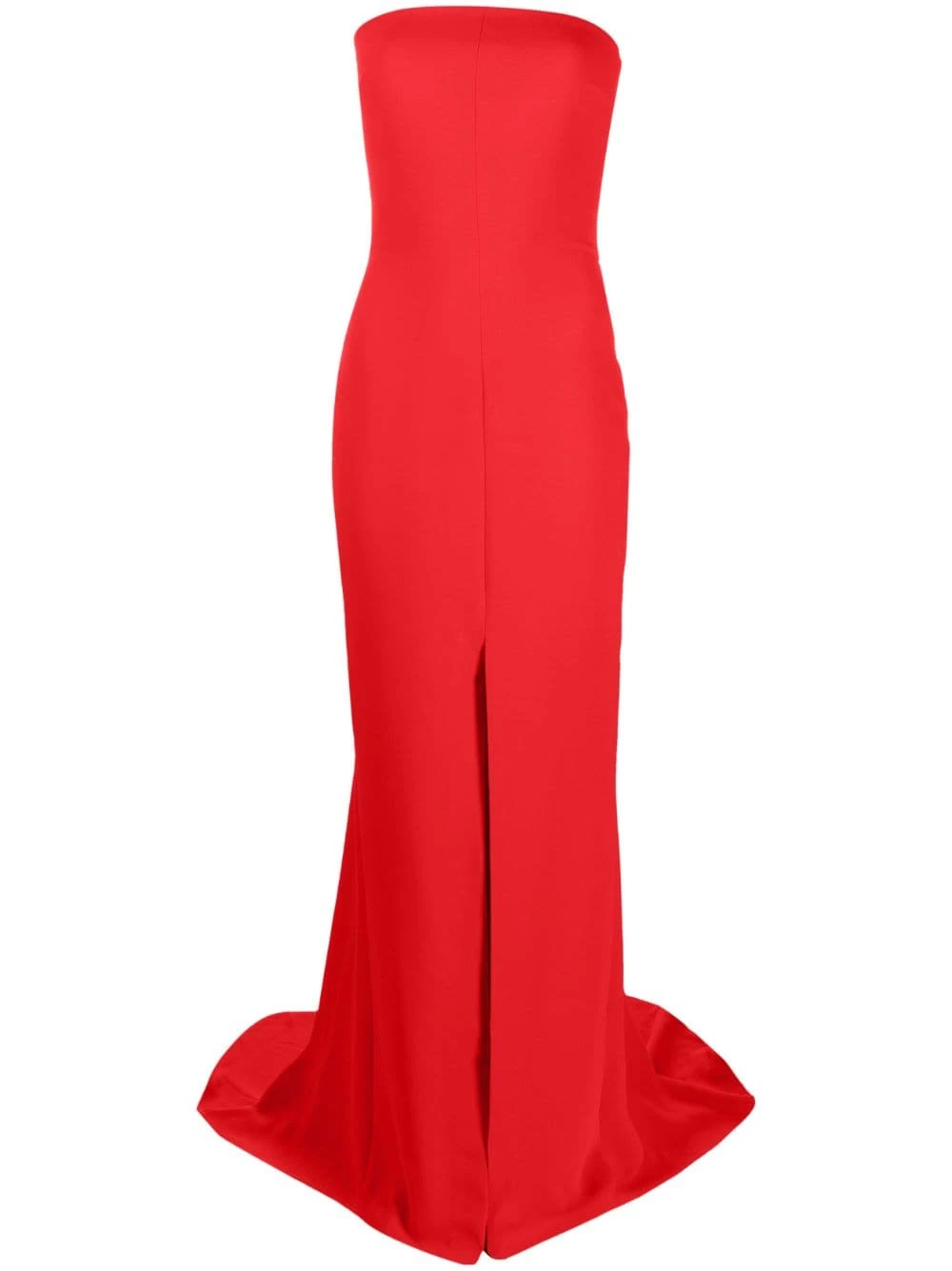 Solace-London-The-Willa-strapless-maxi-dress Solace London Red The Willa strapless maxi dress