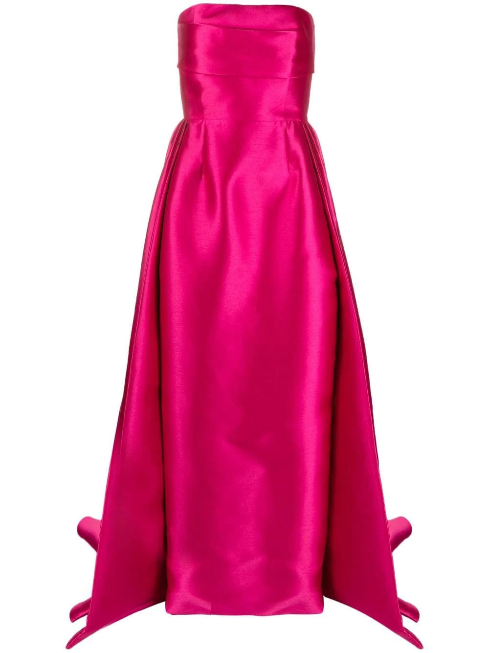 Solace-London-bandeau-strapless-dress Solace London Pink bandeau strapless dress