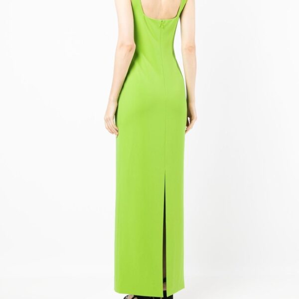 Solace London Green sleeveless maxi dress