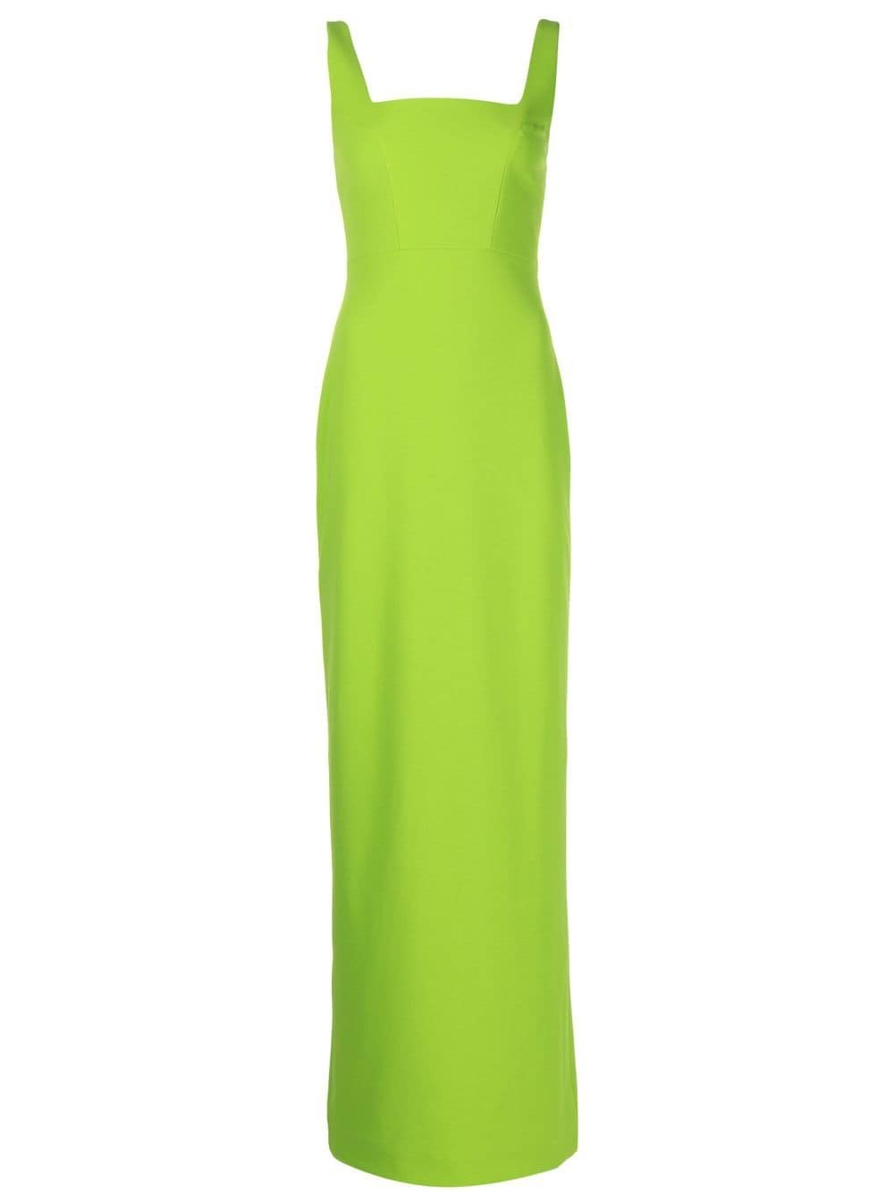 Solace London Green sleeveless maxi dress