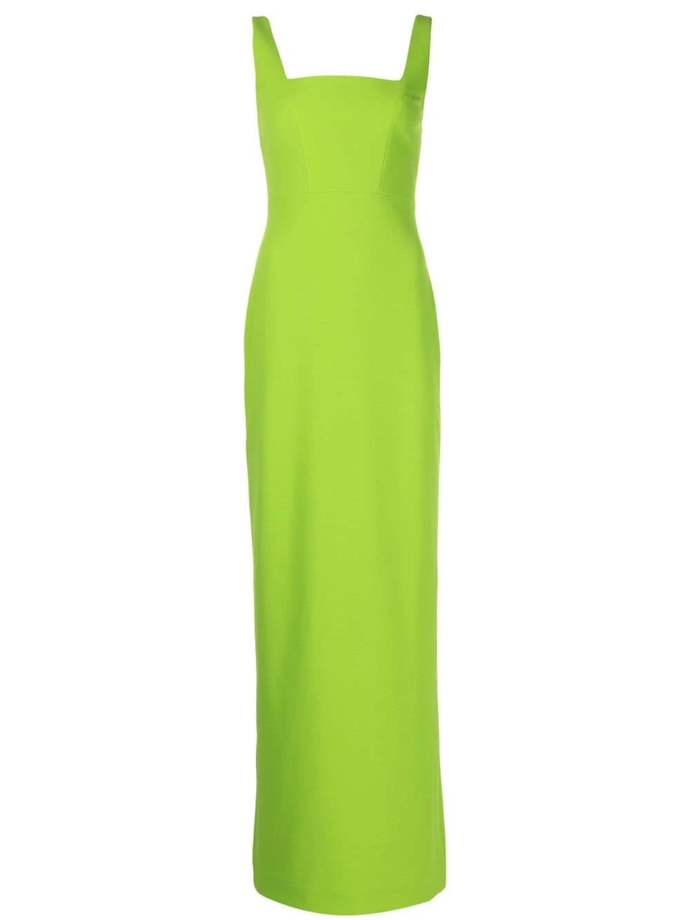 Solace-London-sleeveless-maxi-dress Solace London Green sleeveless maxi dress