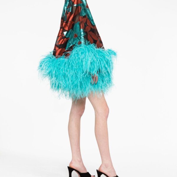 Taller Marmo feather dress