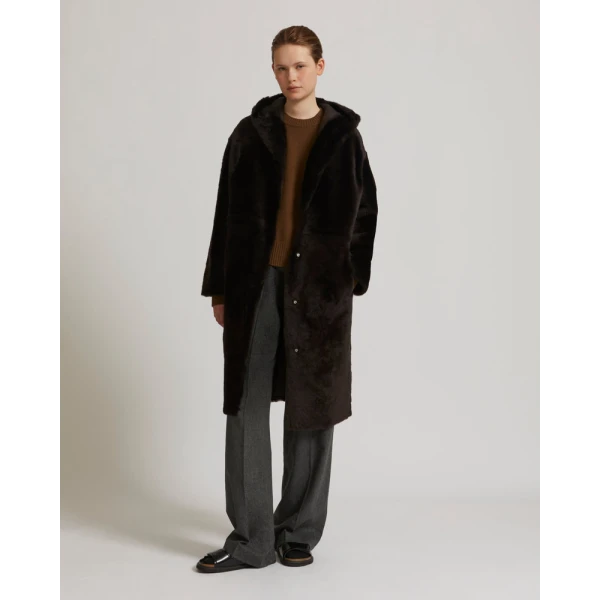 yves salomon shearling coat