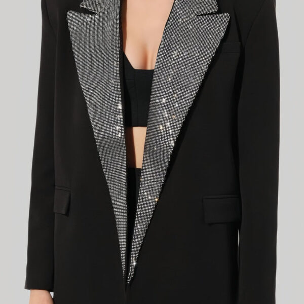 Loulou Brand Dresses Diamanté Blazer-Dress Clothing clothing Luxury Shoes 