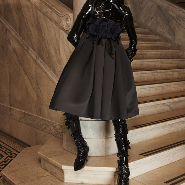 Greta Constantine Andra Flower Bodice Dress Andra Flower Bodice Dress Clothing Canadian Designer Luxury Shoes 