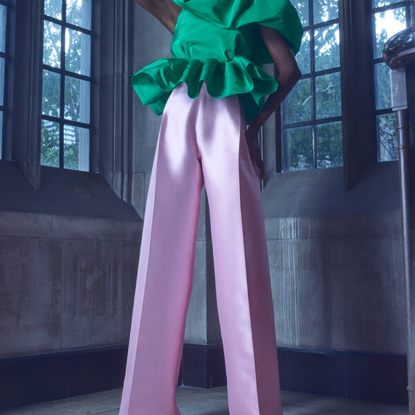 Greta Constantine Ika Ruffle Top Ika Ruffle Top Clothing Canadian Designer Luxury Shoes 