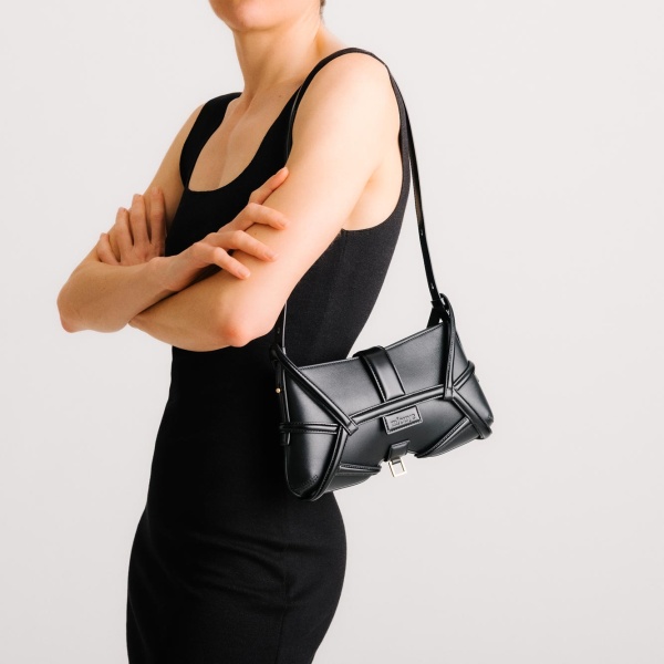 S-X3 Black Shoulder Bags - Image 7