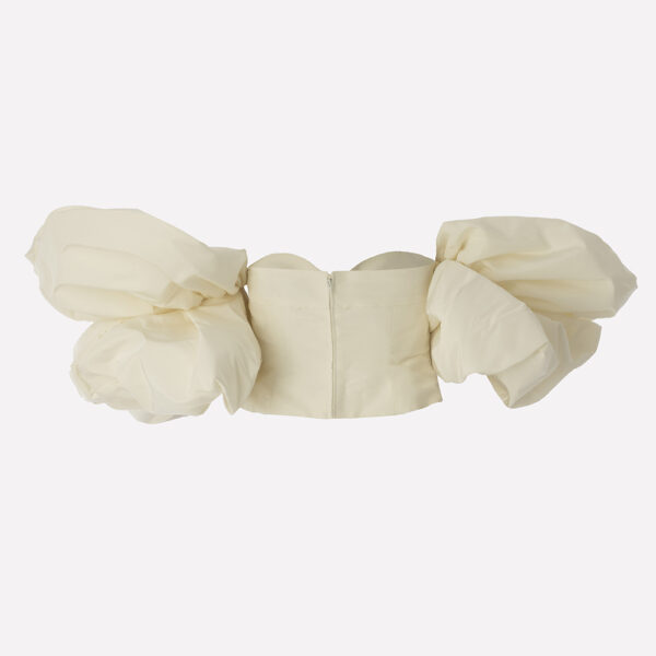 Greta Constantine Hexter Ruffle Sleeve Top Hexter Ruffle Sleeve Top Clothing Canadian Designer Luxury Shoes 