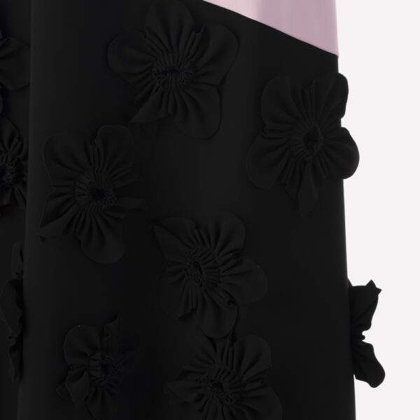 Greta Constantine Strapless Gown Ranka Two Tone Strapless Gown Clothing Canadian Designer Luxury Shoes 