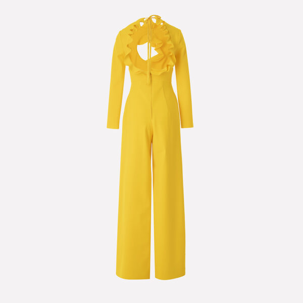Greta Constantine Rancesca Ruffle Jumpsuit Rancesca Ruffle Jumpsuit Clothing Canadian Designer Luxury Shoes 