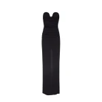 Magda Butrym Bustier maxi dress in black scaled82471 nobg