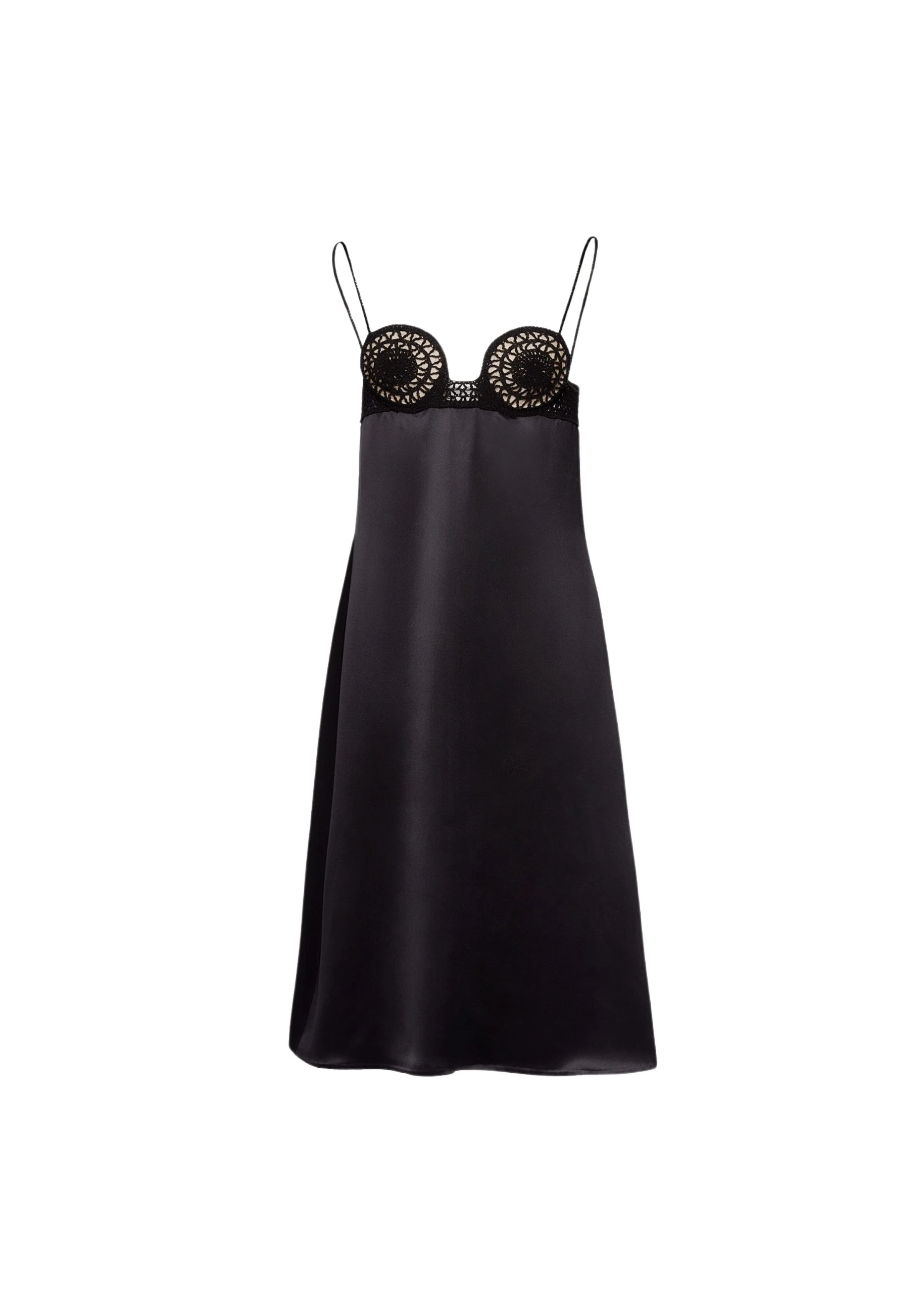 Magda Butrym Crochet bustier midi dress in black scaled97860 nobg Magda Butrym Crochet bustier midi dress in black scaled97860 nobg