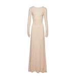Magda Butrym Knit backless maxi dress in beige scaled82748 nobg Magda Butrym Knit backless maxi dress in beige scaled82748 nobg
