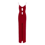 Magda Butrym Rosette jersey tank dress in red scaled75515 nobg