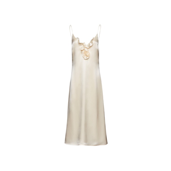 Magda Butrym Silk slip midi dress in cream scaled23784 nobg