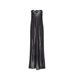Magda Butrym Strapless maxi dress in silver scaled29417 nobg
