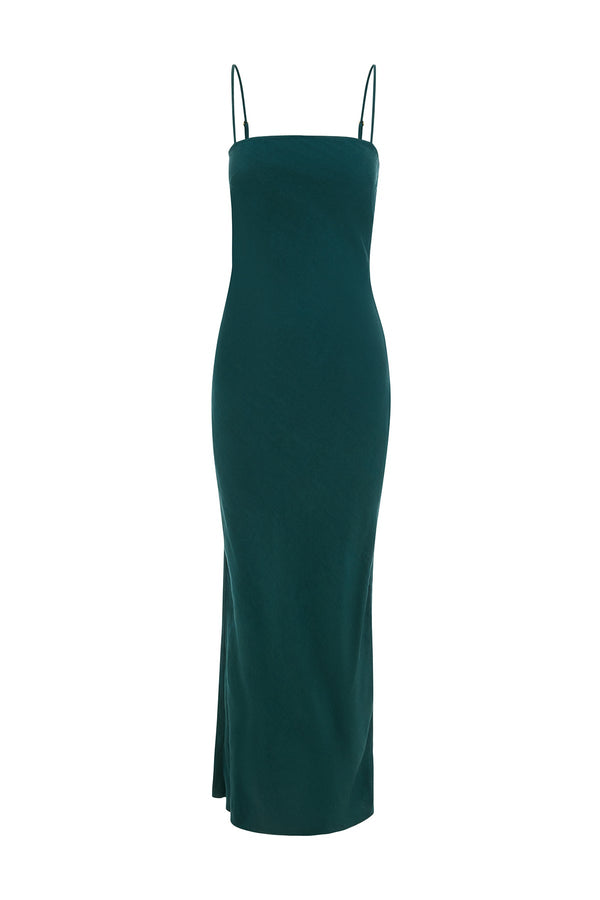 Posse The label Carter Slip Dress  Evergreen