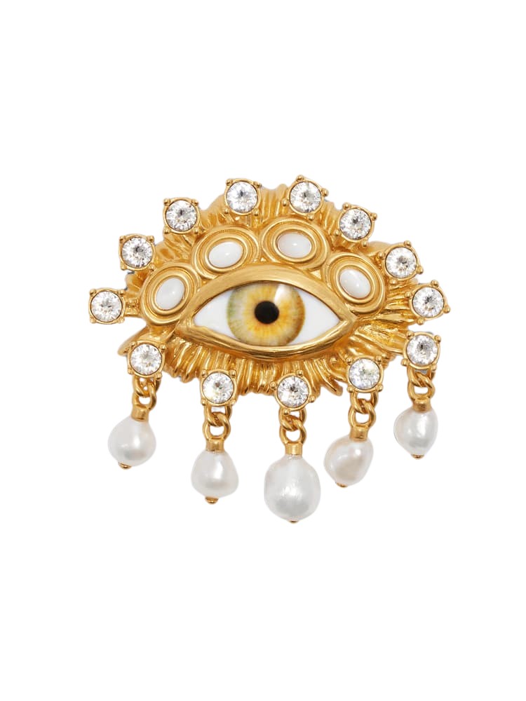 Schiaparelli Eye Brooch65411 nobg