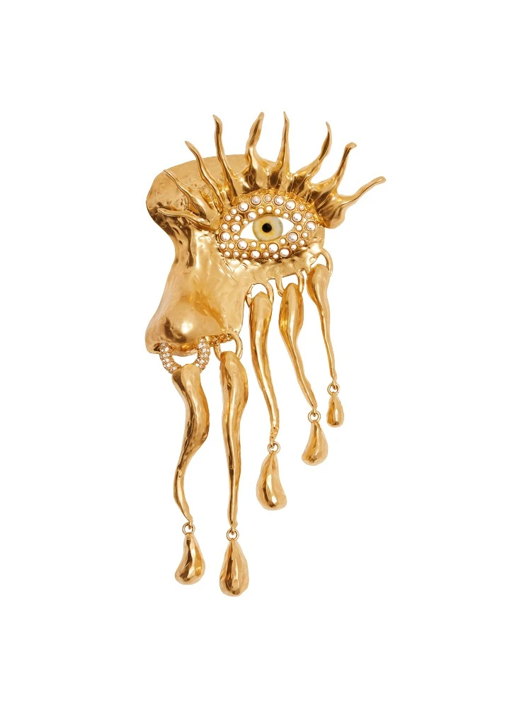 Schiaparelli Face Brooch30200 nobg Schiaparelli Face Brooch30200 nobg