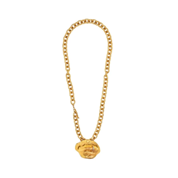 Schiaparelli Mouth Necklace20619 nobg