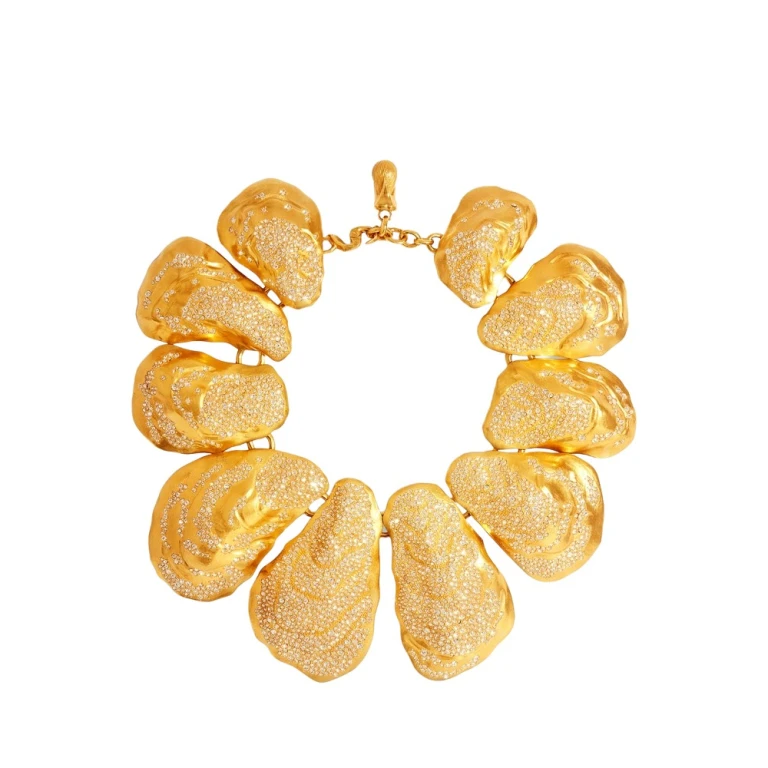 Schiaparelli Oysters Necklace41939 nobg