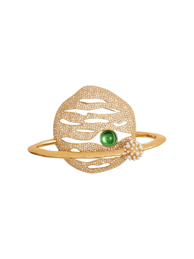 Schiaparelli Planet Brooch85734 nobg Schiaparelli Planet Brooch85734 nobg
