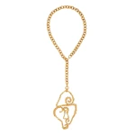 Schiaparelli Surrealist Padlock Pendant Necklace68702 nobg