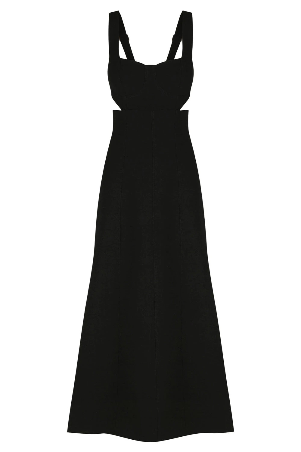 Shona-Joy-Amura-Bustier-Midi-Dress-Black Shona Joy dress