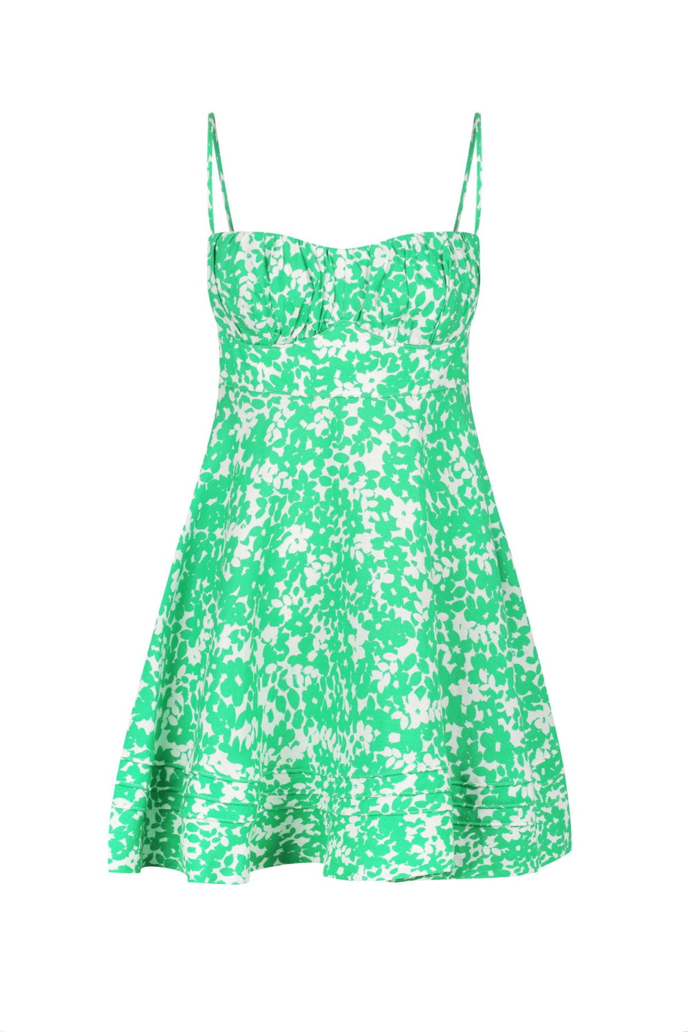 Shona Joy Arosa Linen Corded Circle Mini Dress