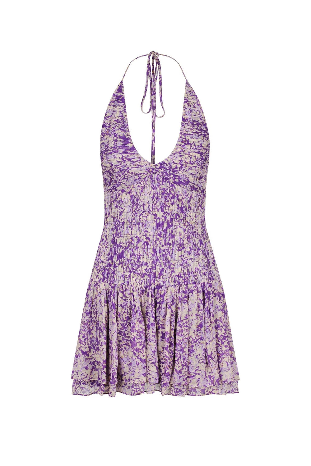 Shona-Joy-Aurier-Halter-Tie-Mini-Dress Shona Joy dress
